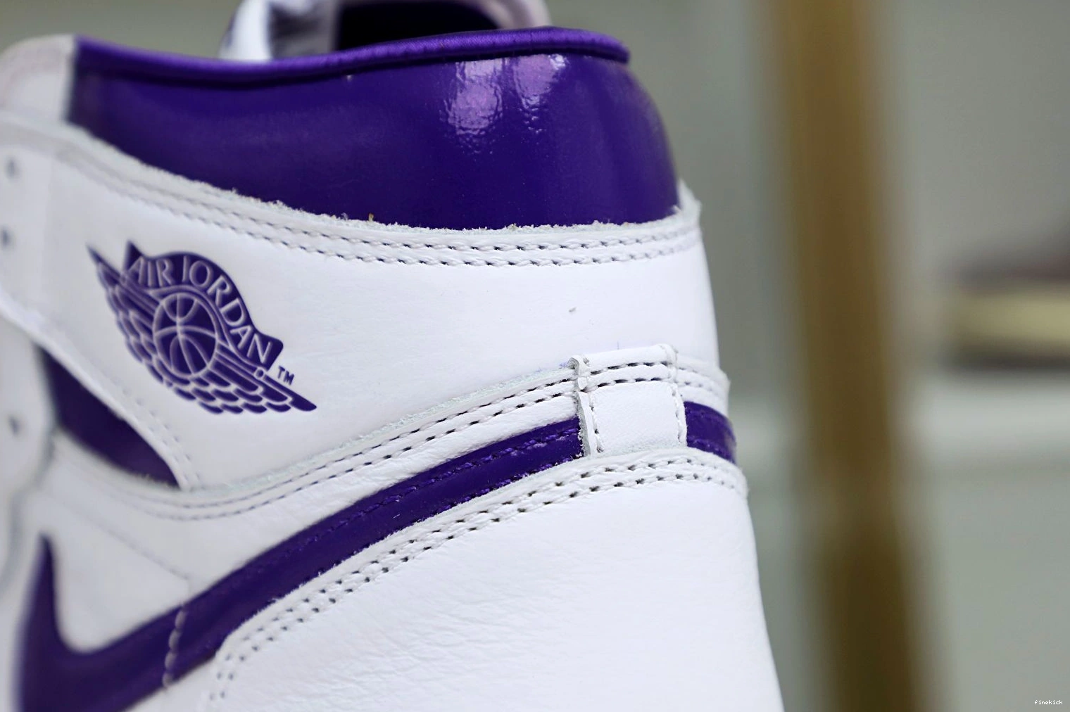 Purple Air Jordan OG Court 1 High 1113